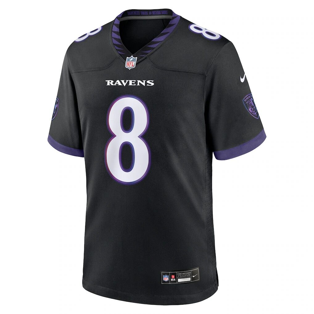 Lamar Jackson Baltimore Ravens Nike Alternate Game Jersey
