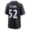 Ray Lewis Baltimore Ravens Nike Alternate Retired Player Game Jersey - Black - Alt2