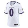 Roquan Smith Baltimore Ravens Nike Game Jersey - White - Alt1