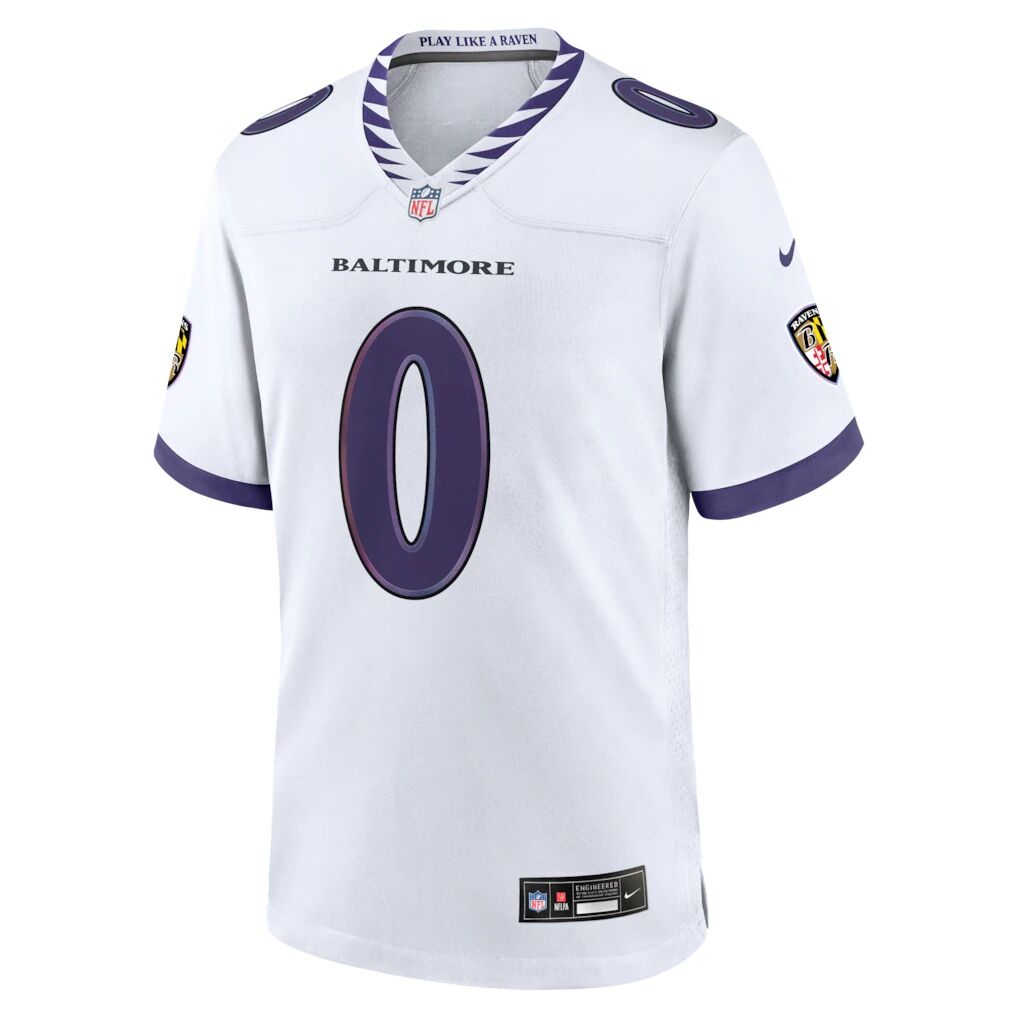 Roquan Smith Baltimore Ravens Nike Game Jersey