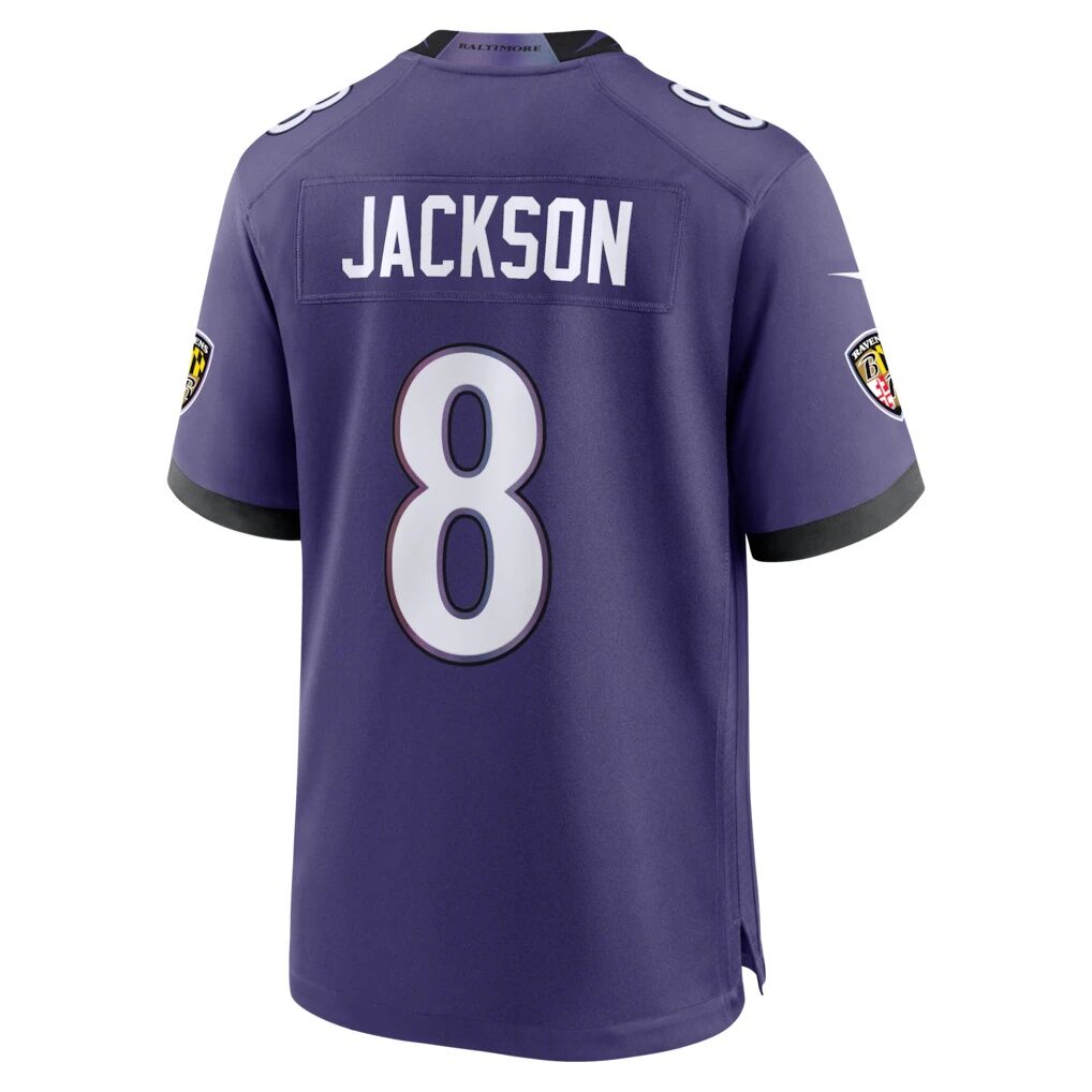 Lamar Jackson Baltimore Ravens Nike Team Game Jersey