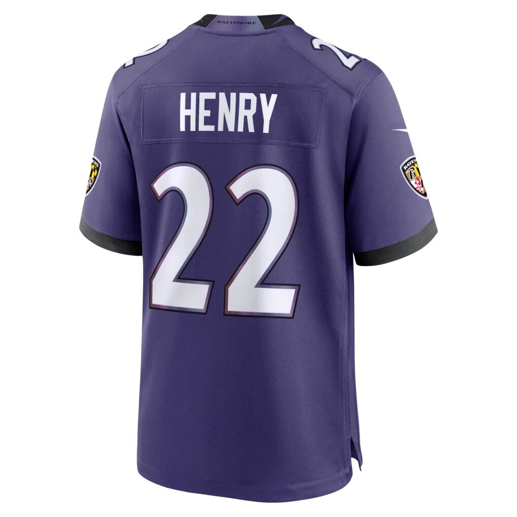 Derrick Henry Baltimore Ravens Nike Team Game Jersey