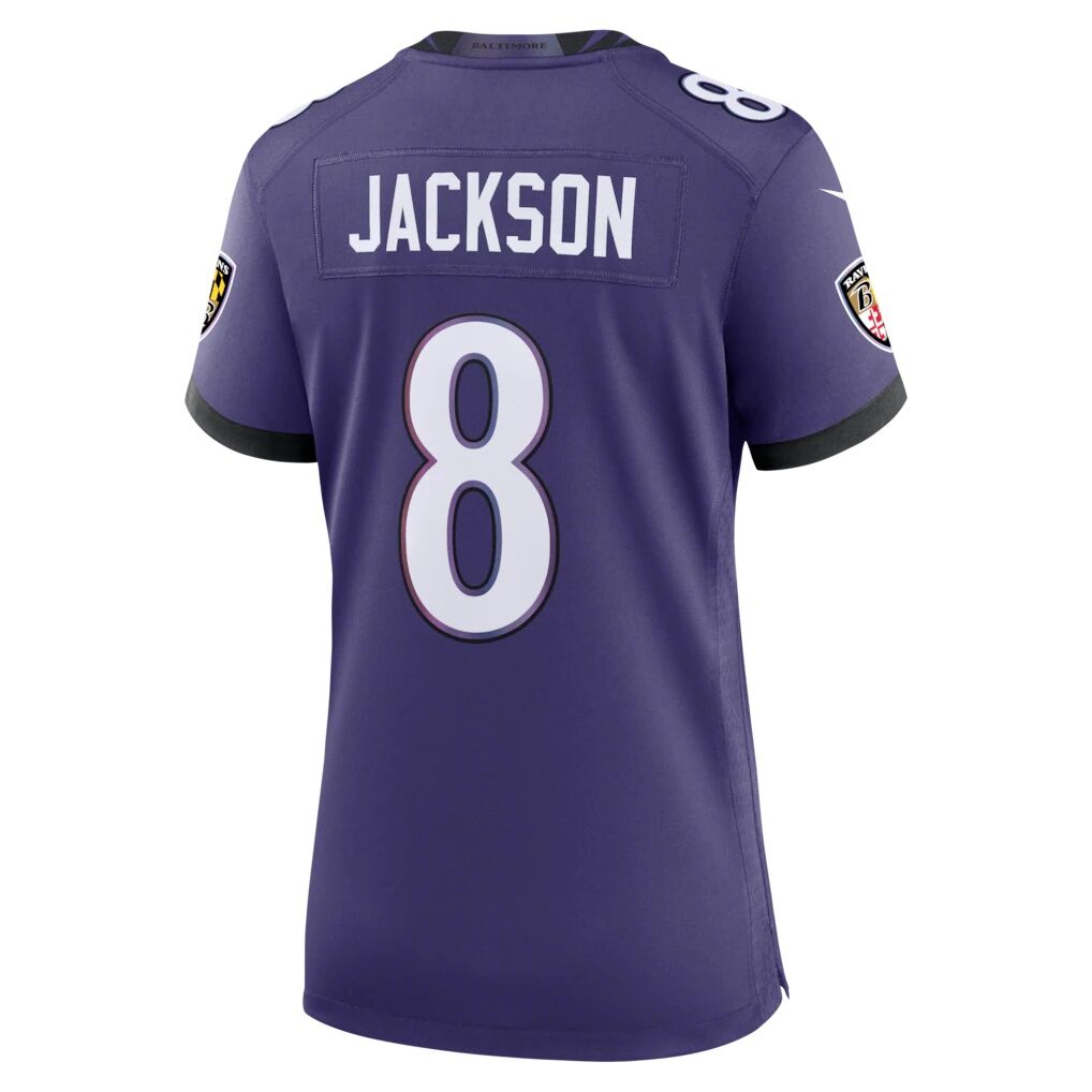 Lamar Jackson Baltimore Ravens Nike Women's Team Game Jersey