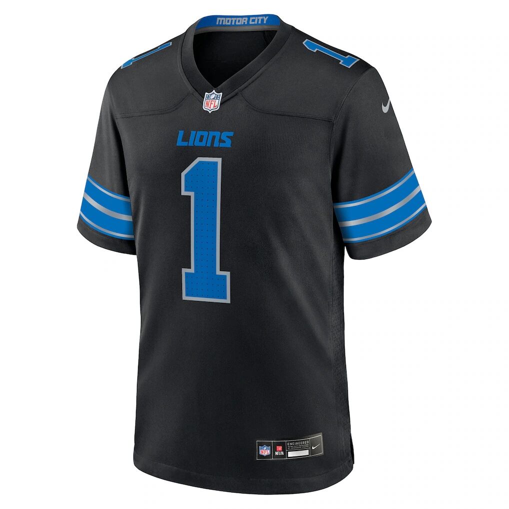 Jameson Williams Detroit Lions Nike Alternate Game Player Jersey