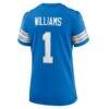 Jameson Williams Detroit Lions Nike Women's Game Player Jersey - Blue - Detail View
