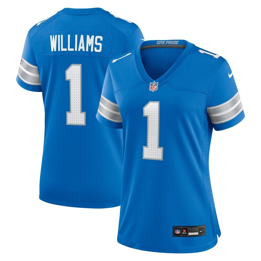 Jameson Williams Detroit Lions Nike Women's Game Player Jersey