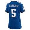 Anthony Richardson Sr. Indianapolis Colts Nike Women's Alternate Indiana Nights Game Jersey - - Detail View
