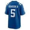 Anthony Richardson Sr. Indianapolis Colts Nike Team Game Jersey - - Detail View
