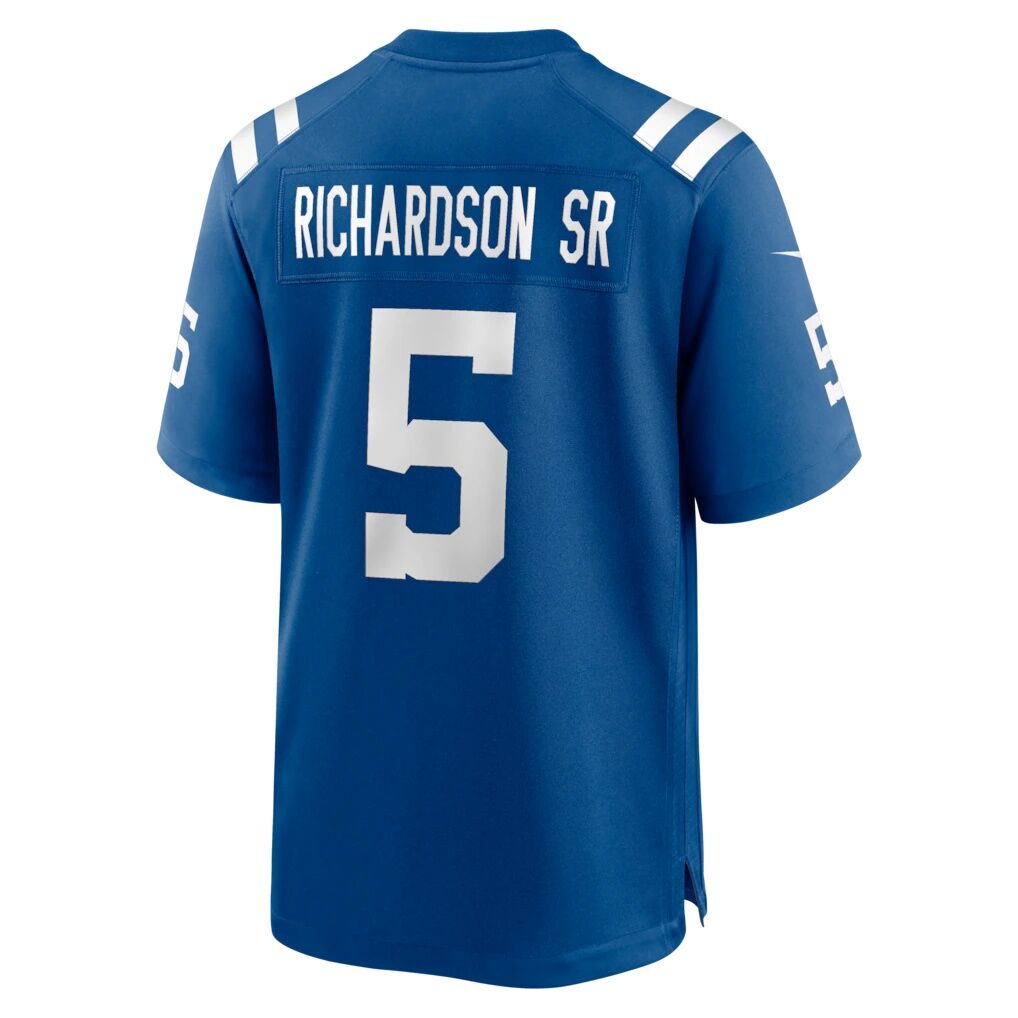 Anthony Richardson Sr. Indianapolis Colts Nike Team Game Jersey -  Royal