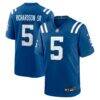 Anthony Richardson Sr. Indianapolis Colts Nike Team Game Jersey - - Front View