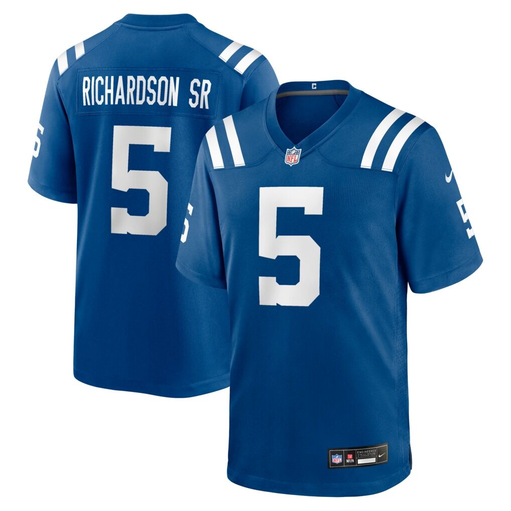 Anthony Richardson Sr. Indianapolis Colts Nike Team Game Jersey -  Royal