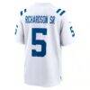 Anthony Richardson Sr. Indianapolis Colts Nike Game Jersey - White - Detail View