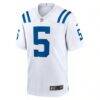 Anthony Richardson Sr. Indianapolis Colts Nike Game Jersey - White - Side View
