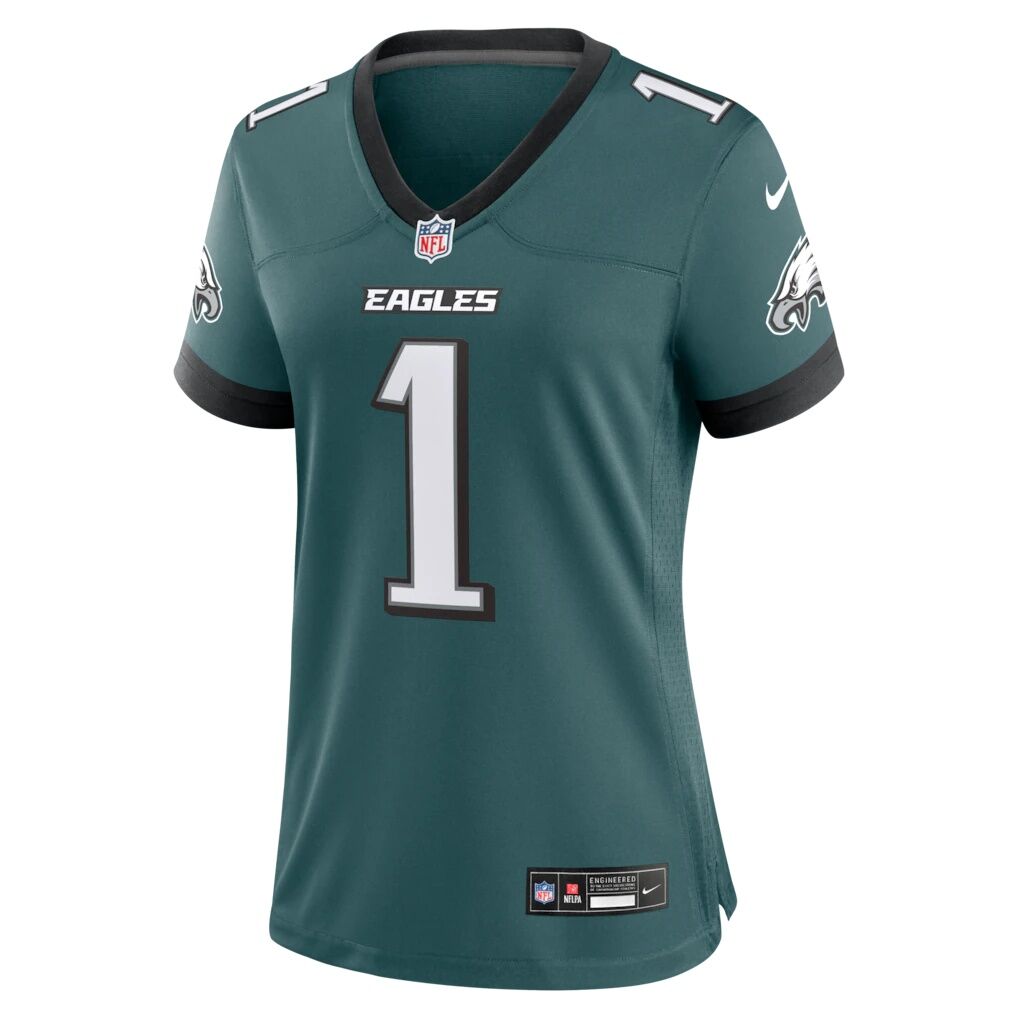 Jalen Hurts Philadelphia Eagles Nike Women's Team Game Jersey -  Midnight Green