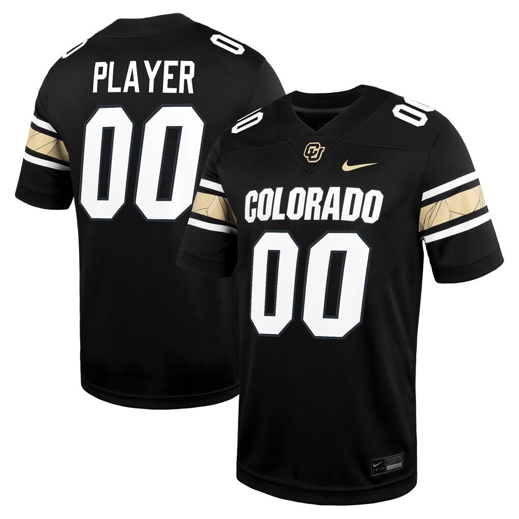 Colorado Buffaloes Nike NIL Pick-A-Player Football Game Jersey