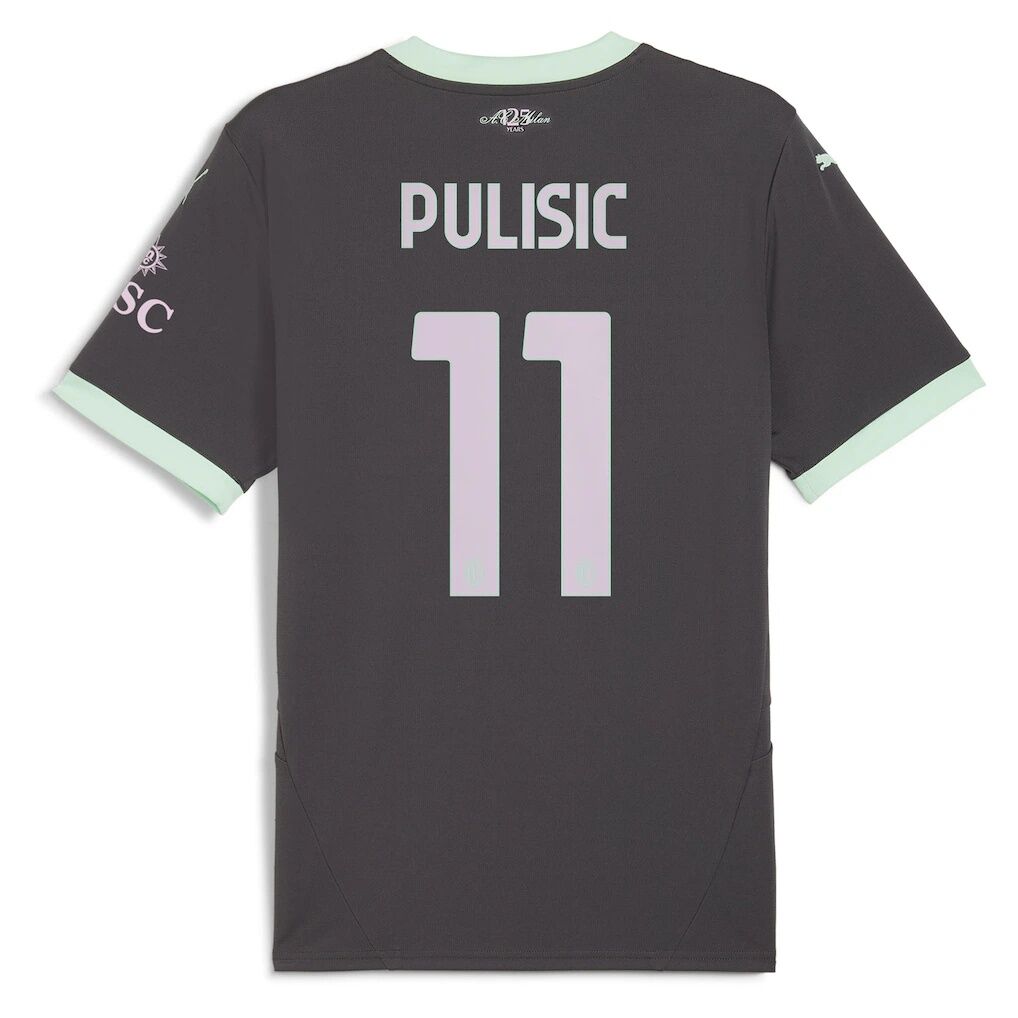 Christian Pulisic AC Milan Puma 2024/25 Third Replica Player Jersey