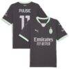 Christian Pulisic AC Milan Puma 2024/25 Third Replica Player Jersey - Charcoal - Front View