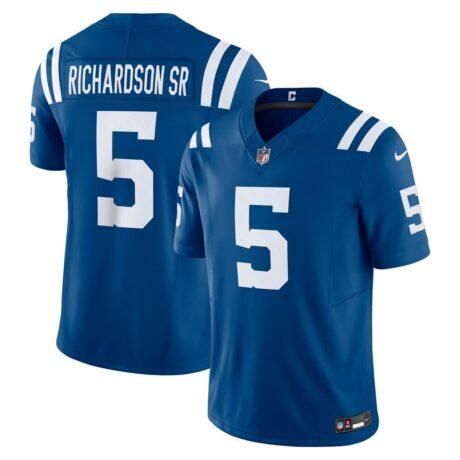 Anthony Richardson Sr. Indianapolis Colts Nike Vapor F.U.S.E. Limited Jersey - - Front View
