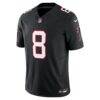 Kyle Pitts Sr. Atlanta Falcons Nike Vapor F.U.S.E. Limited Jersey - Black - Side View