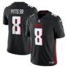 Kyle Pitts Sr. Atlanta Falcons Nike Vapor F.U.S.E. Limited Jersey - Black - Front View