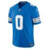 Jahmyr Gibbs Detroit Lions Nike Vapor F.U.S.E. Limited Jersey - Blue - Side View