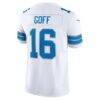 Jared Goff Detroit Lions Nike Vapor F.U.S.E. Limited Jersey - White - Detail View