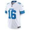 Jared Goff Detroit Lions Nike Vapor F.U.S.E. Limited Jersey - White - Side View