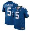 Anthony Richardson Sr. Indianapolis Colts Nike Legend Player Performance Top - - Front View