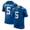 Anthony Richardson Sr. Indianapolis Colts Nike Legend Player Performance Top - - Front View