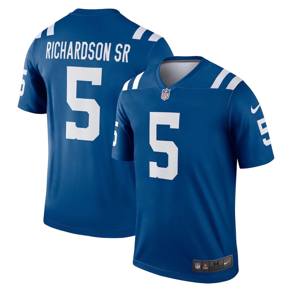 Anthony Richardson Sr. Indianapolis Colts Nike Legend Player Performance Top - Royal