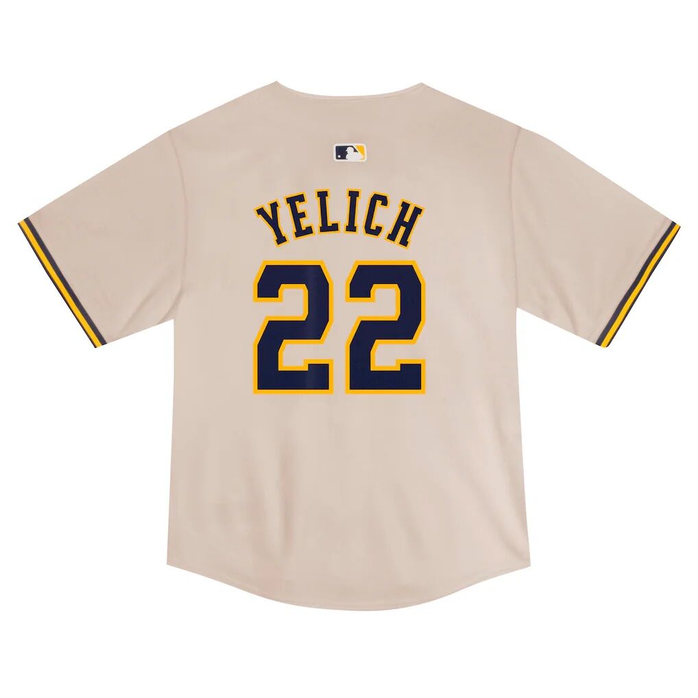 Christian Yelich Milwaukee Brewers Nike Toddler Home Game Jersey