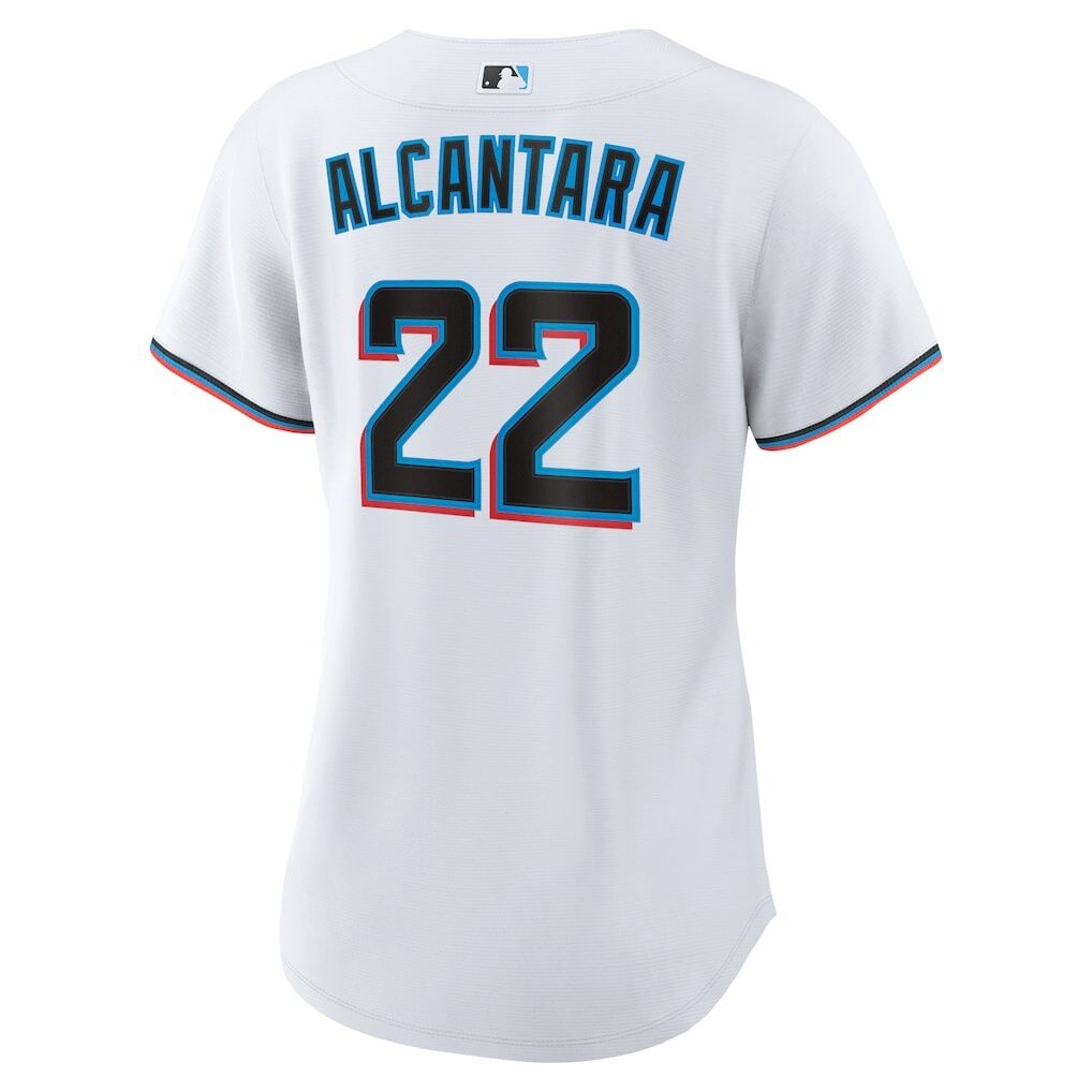 Sandy Alcantara Miami Marlins Nike Women's Home Replica Player Jersey