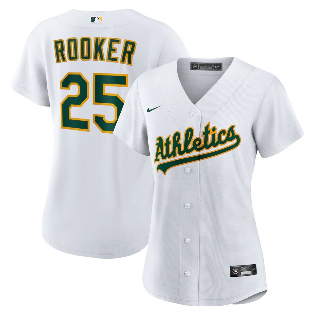 Brent Rooker Athletics Nike Women's Home Replica Jersey