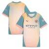 Manchester City Puma Women's 2024/25 Fourth Replica Jersey - Blue - Front View
