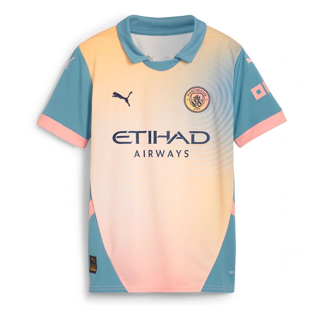 Kevin De Bruyne Manchester City Puma Youth 2024/25 Fourth Replica Player Jersey