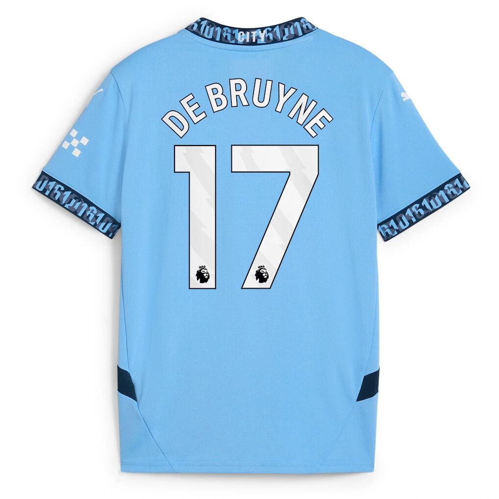 Kevin De Bruyne Manchester City Puma Youth 2024/25 Fourth Replica Player Jersey