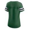 New York Jets Fashion7 Women's Original State Lace-Up T-Shirt - Green - Detail View