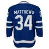 Auston Matthews Toronto Maple Leafs Youth Home Premier Player Jersey - Blue - Detail View