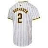 Xander Bogaerts San Diego Padres Nike Youth Home Player Game Jersey - White - Detail View