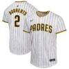 Xander Bogaerts San Diego Padres Nike Youth Home Player Game Jersey - White - Front View