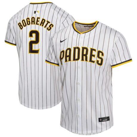 Xander Bogaerts San Diego Padres Nike Youth Home Player Game Jersey - White - Front View