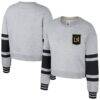 LAFC Stadium Essentials Women's Scrimmage Cropped Pullover Sweatshirt - - Front View