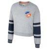 FC Cincinnati Stadium Essentials Women's Scrimmage Cropped Pullover Sweatshirt - - Side View