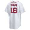 Jarren Duran Boston Red Sox Nike Home Replica Player Jersey - White - Detail View