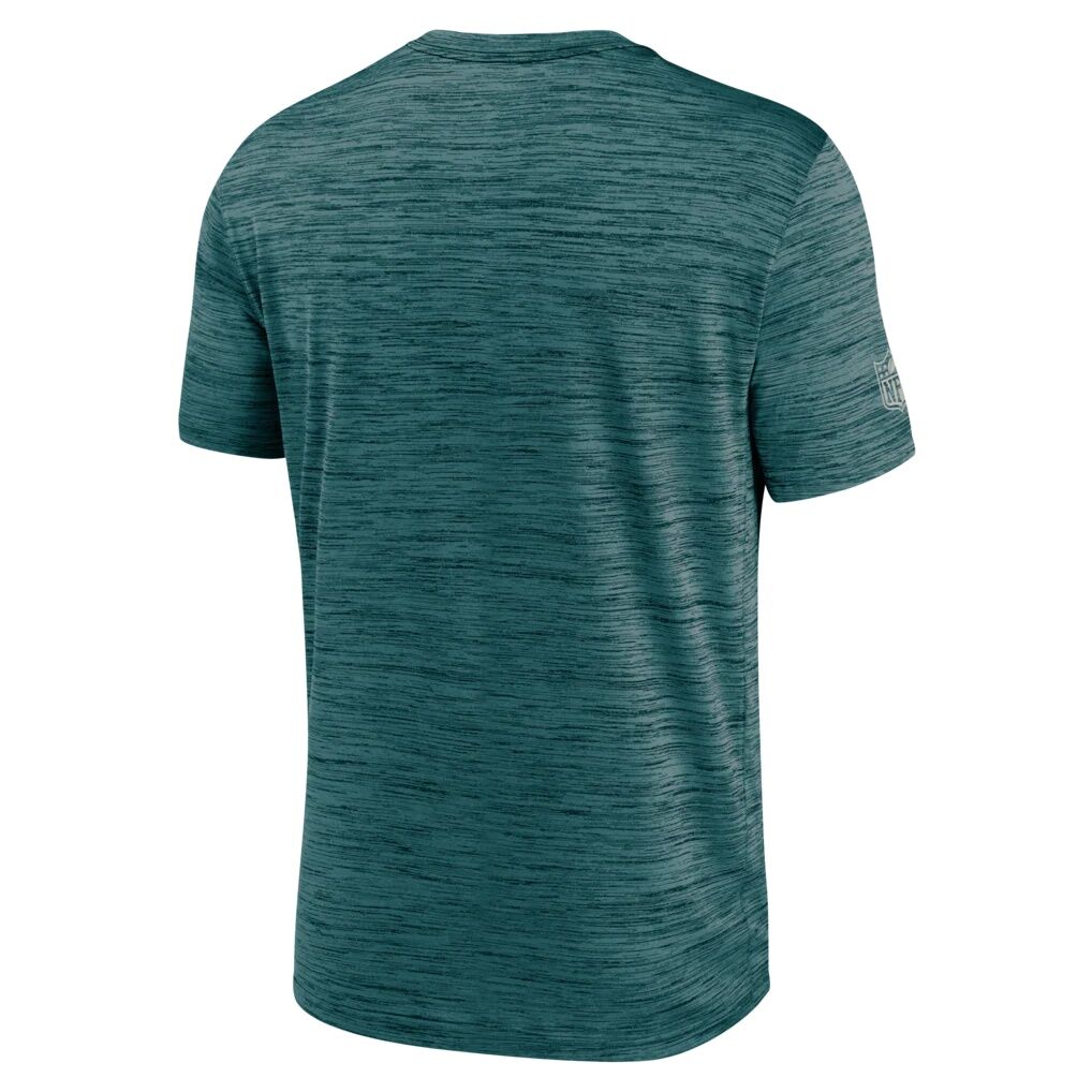 Philadelphia Eagles Nike Big & Tall Sideline Velocity Performance T-Shirt - Midnight Green