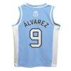Julián Álvarez Argentina National Team Vive La Fete Mesh Basketball Jersey - - Detail View