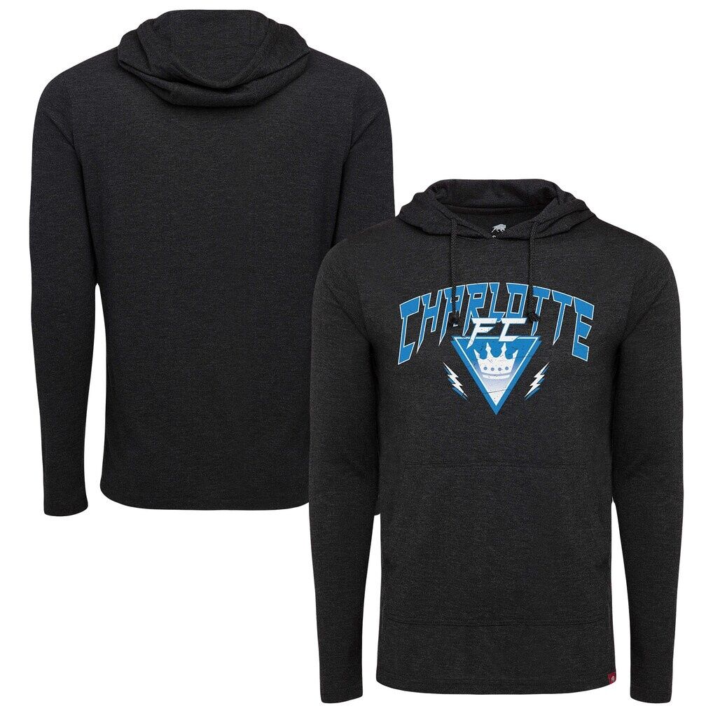 Charlotte FC Sportiqe Distressed Rowan Pullover Hoodie