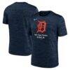 Detroit Tigers Nike Velocity Dri-FIT T-Shirt - Navy - Front View