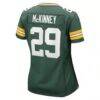 Xavier McKinney Green Bay Packers Nike Women's Team Game Jersey - Green - Detail View