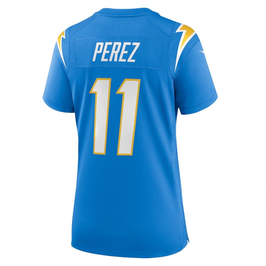 Luis Perez Los Angeles Chargers Nike Women's Team Game Jersey -  Powder Blue